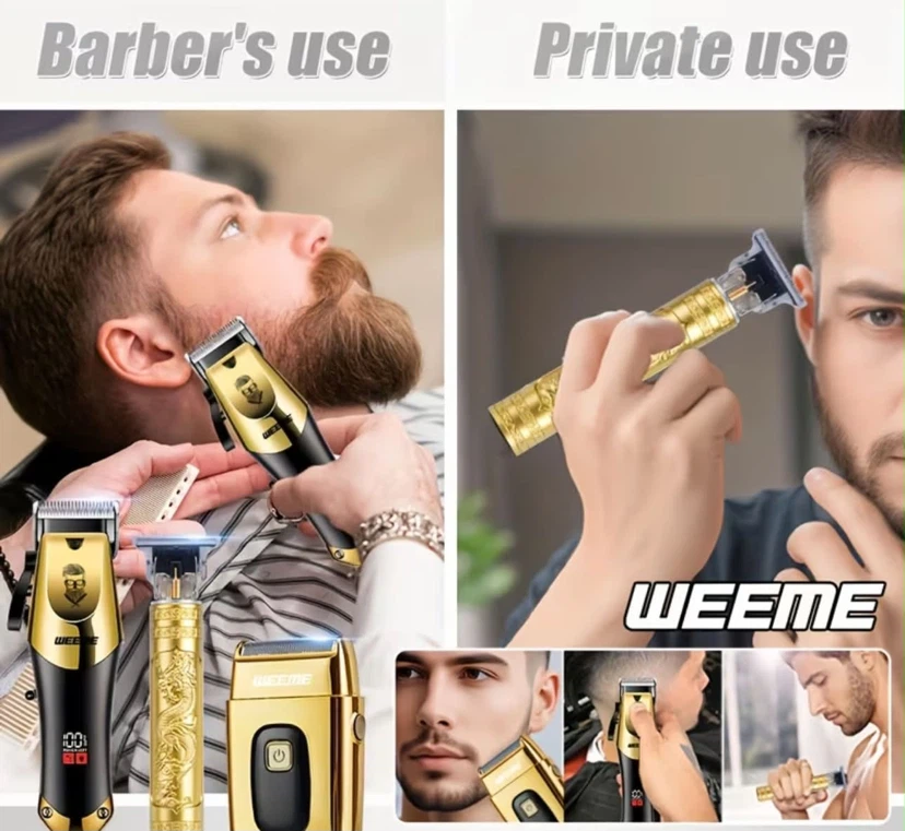 WEEME Professional Hair Clipper and Shaver Kit - photo 5