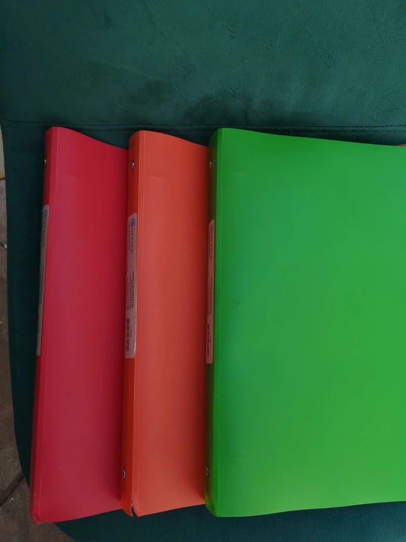 Three Office Depot 3-Ring Binders