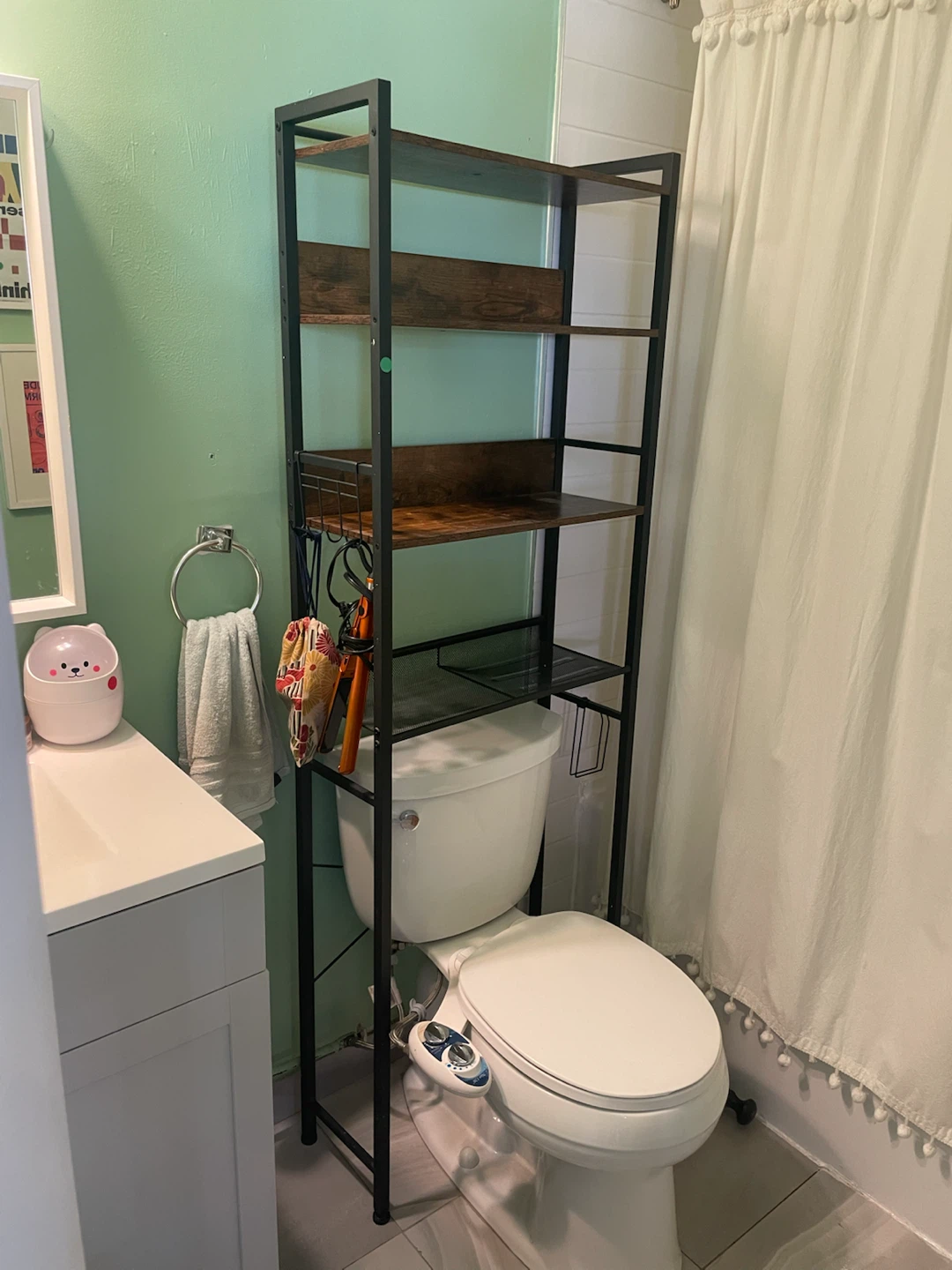 Over-the-Toilet Storage Rack - photo 2