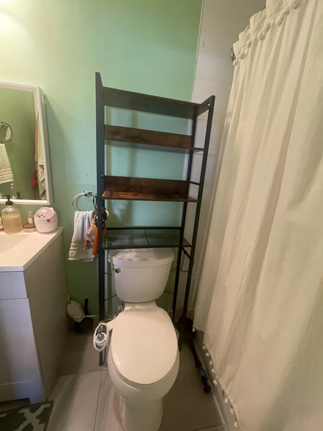 Over-the-Toilet Storage Rack - photo 3
