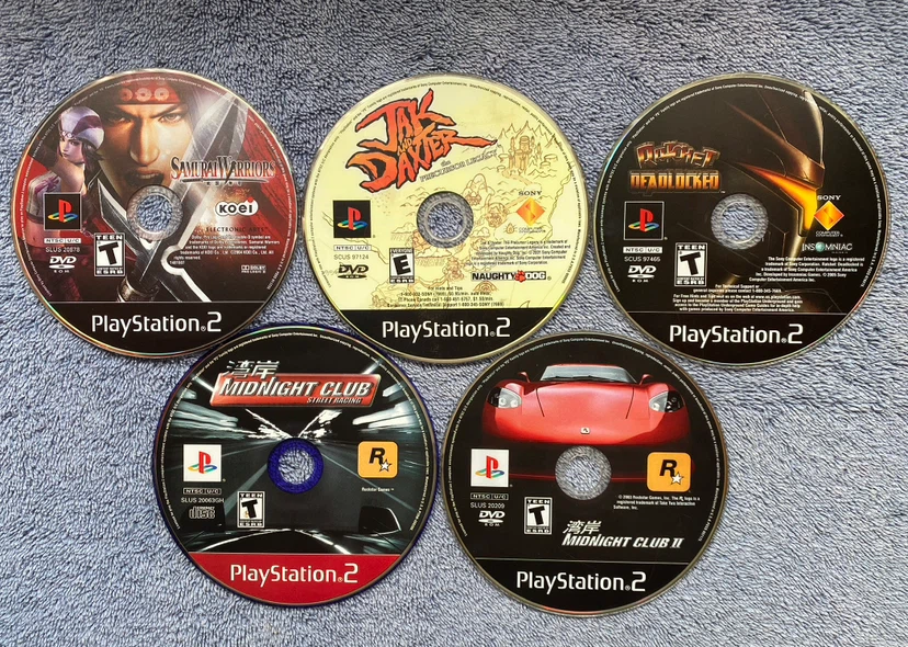PS2 Games (Discs Only)