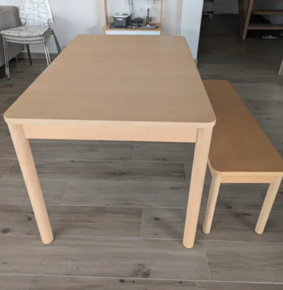 Can deliver—Ikea Rönninge extendable table.