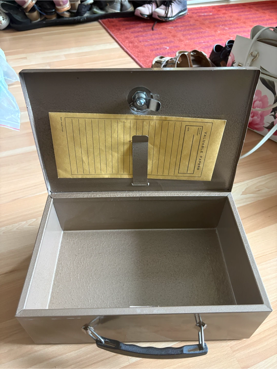 Rockaway Steel Fireproof Cash Document Security Boxes Lock - photo 2