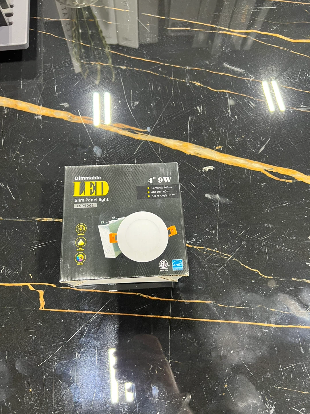 Bulk stock of Dimmable 4-inch 9W LED Slim Panel Light