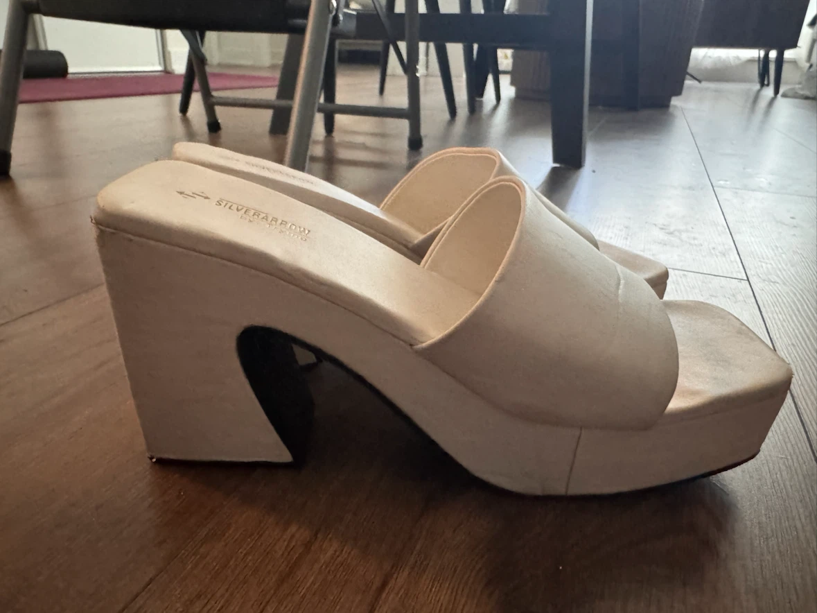 Silverarrow by Tryme Platform Mules