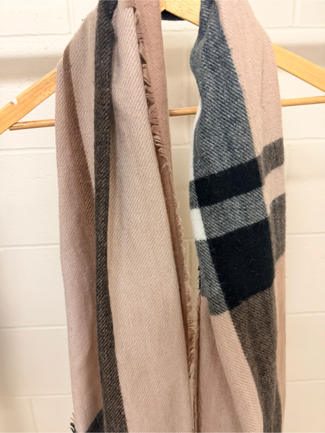 Reversible Plaid Scarf (both)