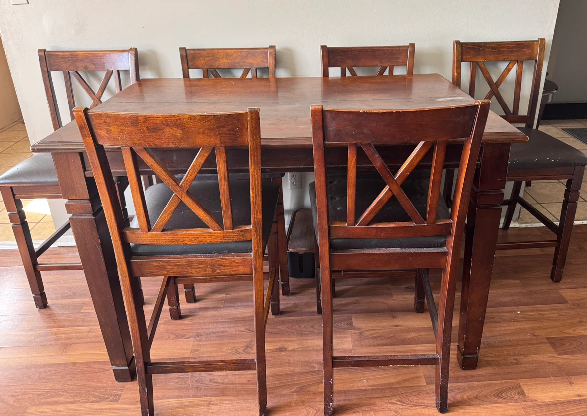 Table and chair