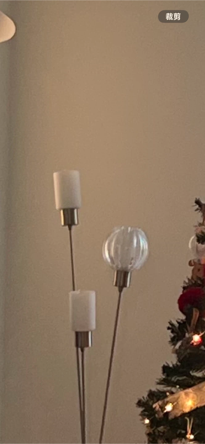 Three-Light Brushed Nickel Floor Lamp - photo 2