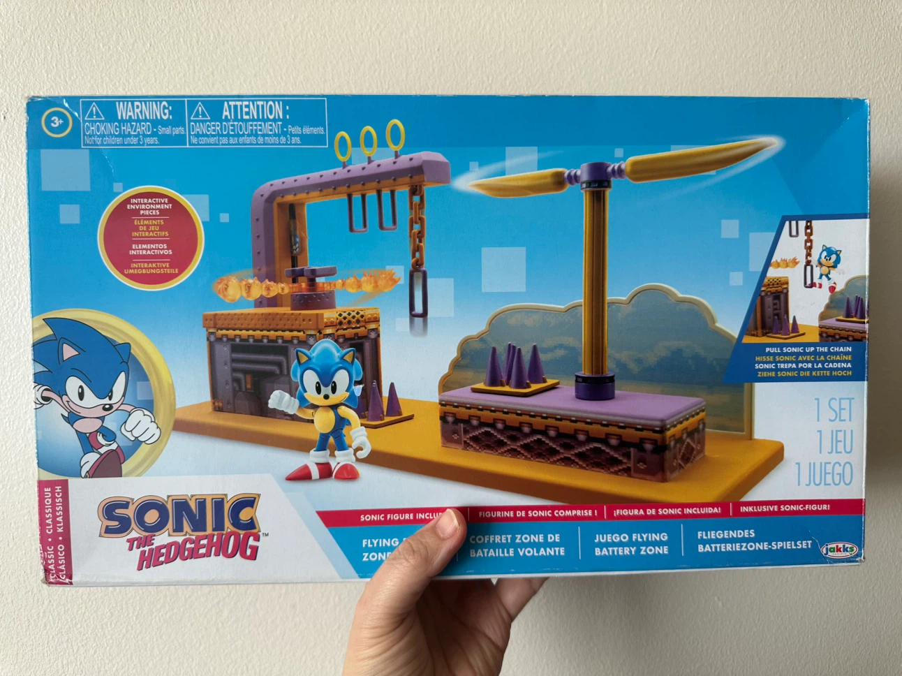 Jakks Pacific Sonic the Hedgehog Flying Battery Zone Set