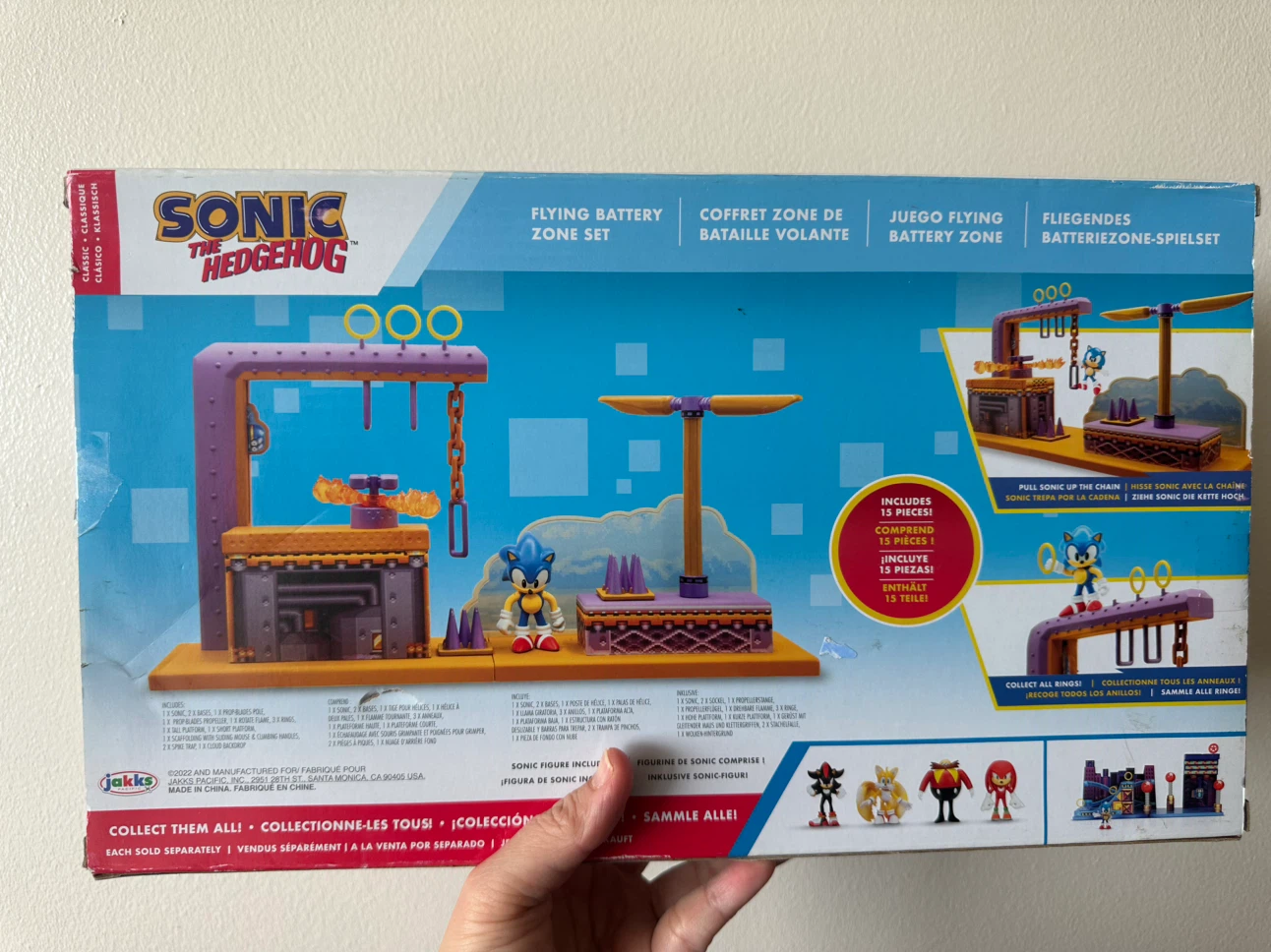 Jakks Pacific Sonic the Hedgehog Flying Battery Zone Set - photo 5