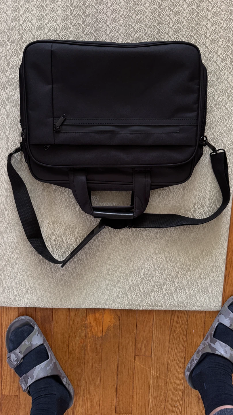 New-Black Laptop Briefcase - photo 3