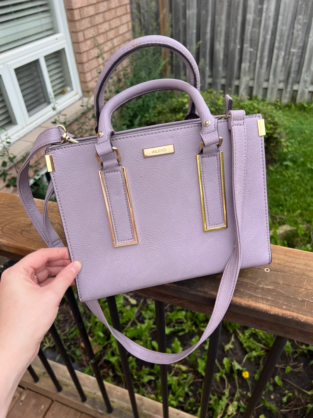 Aldo Lilac Handbag