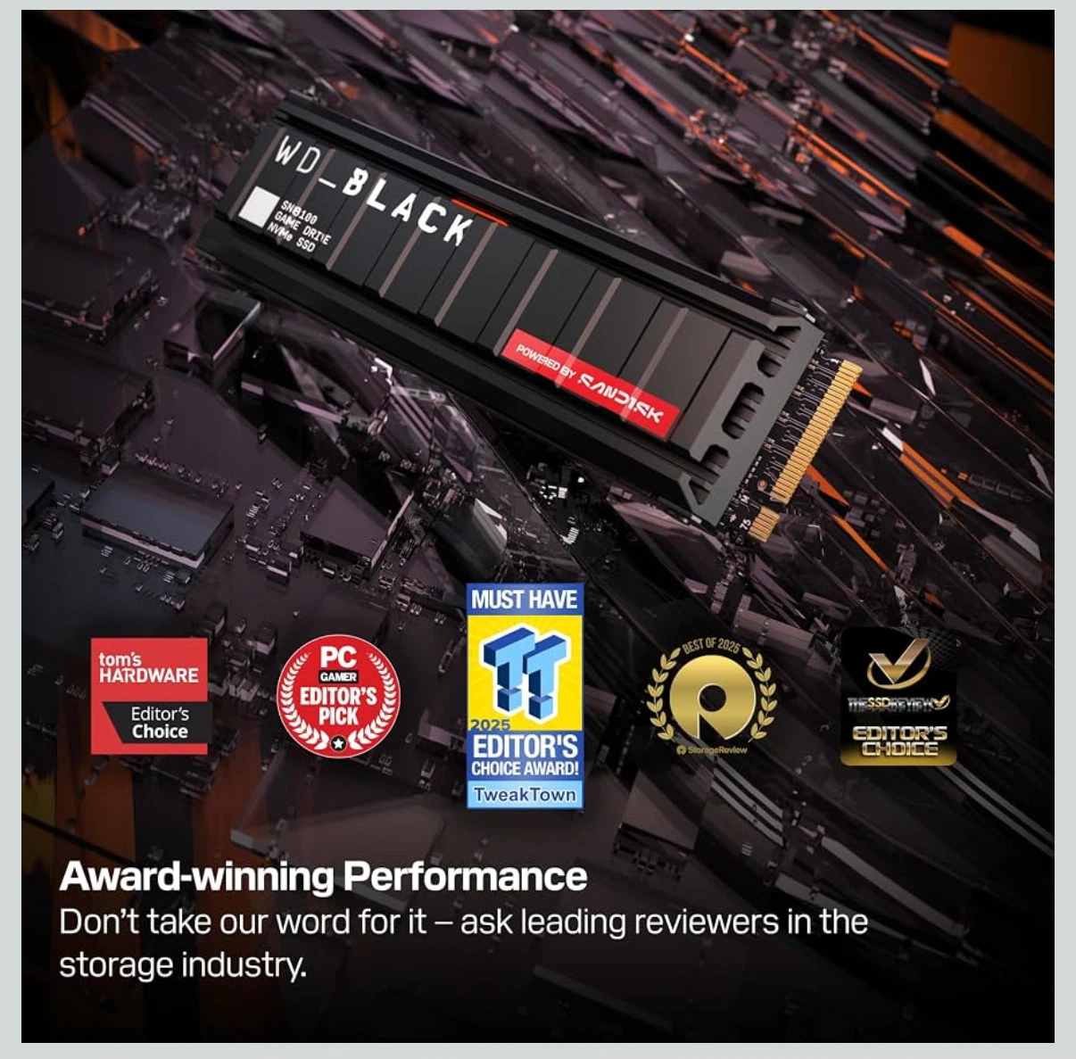 NEW WD_BLACK SN8100 2TB NVMe SSD - photo 3
