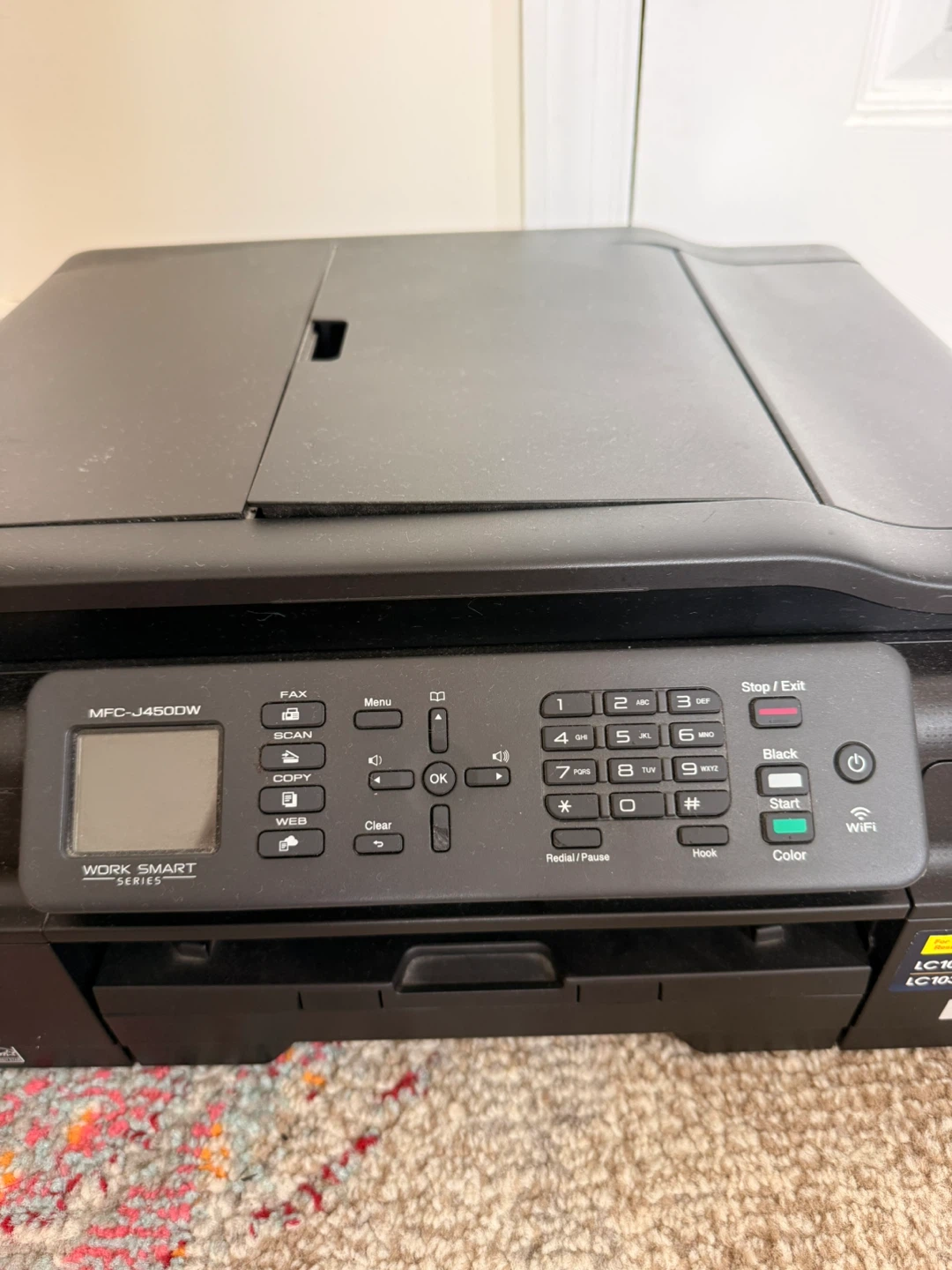 Brother MFC-J450DW All-in-One Printer (+1 black ink cartridge) - photo 2