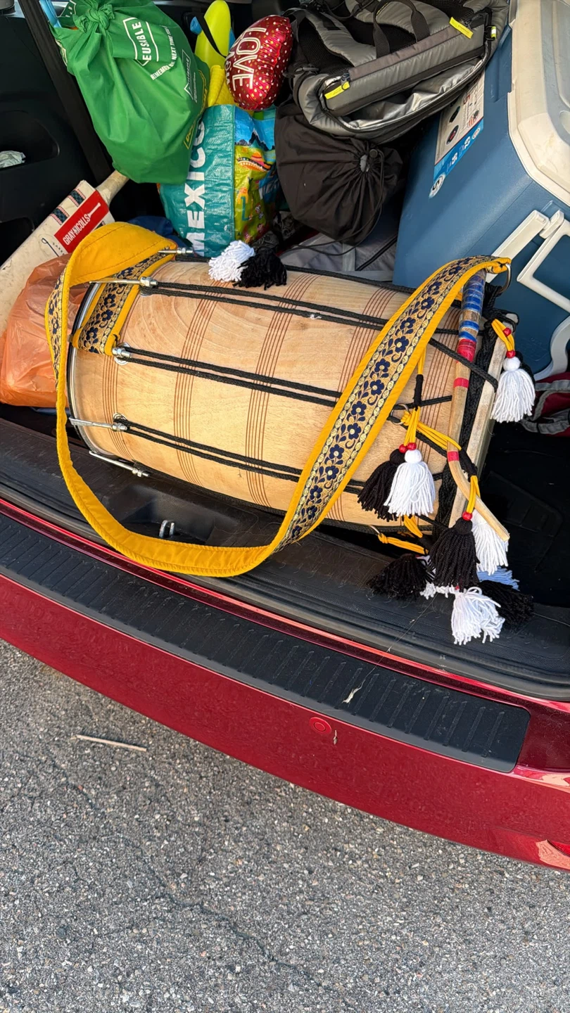 Traditional Indian Dhol Drum