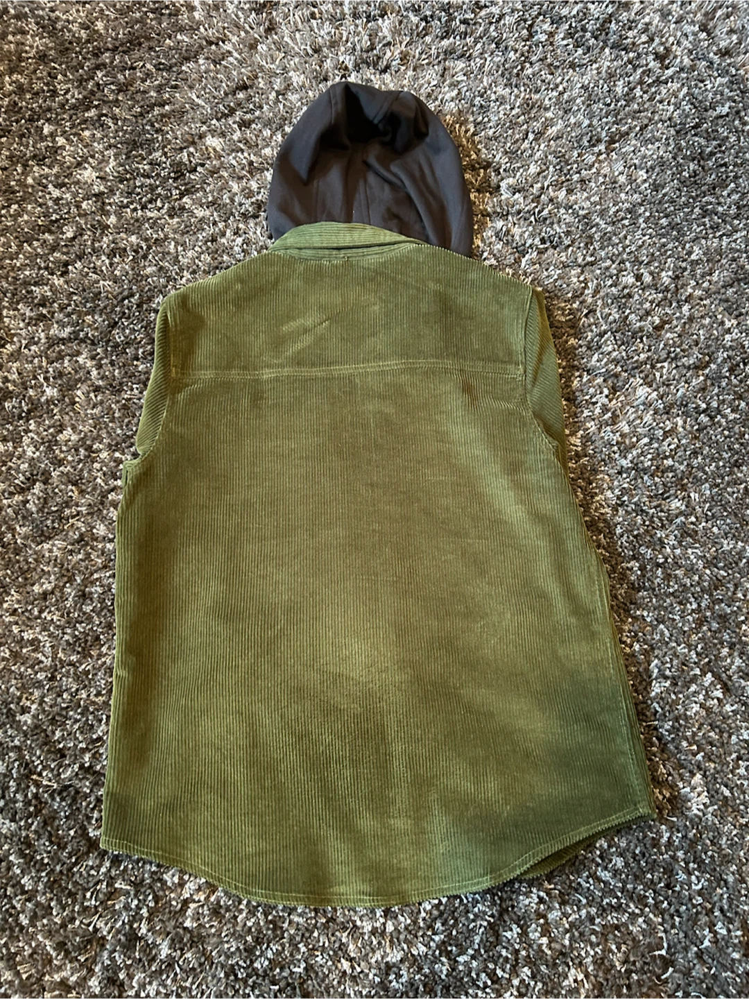 Empyre Green Corduroy Zip-Up jacket/Hoodie - photo 5