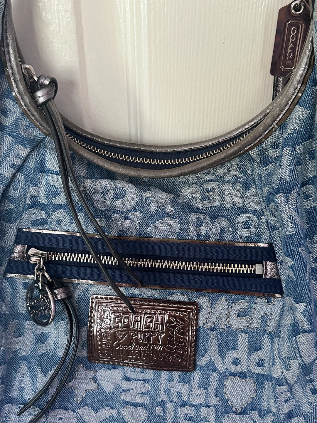 Coach Poppy Denim Hobo Bag - photo 2