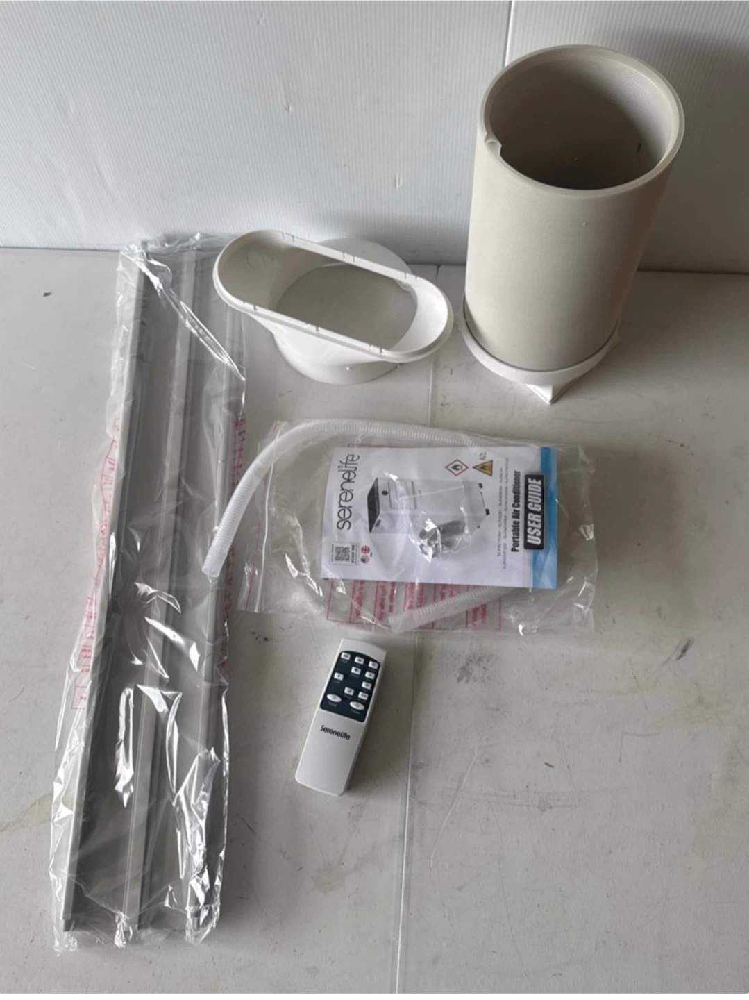 Serenelife Portable AC 1000 BTU (ASHRAE) Compact with Window Kit - photo 5