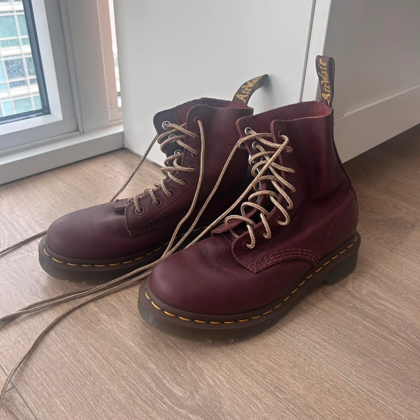 Doc Martens Burgundy 1460 Pascal Boots