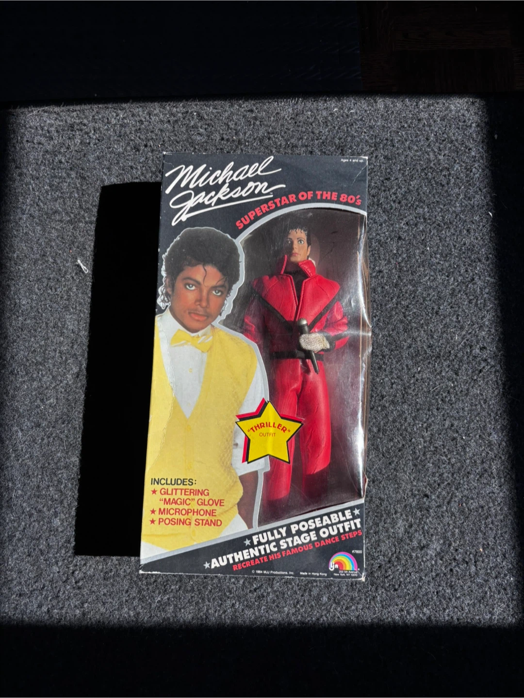 Vintage 1984 Michael Jackson Doll Thriller Outfit-RARE