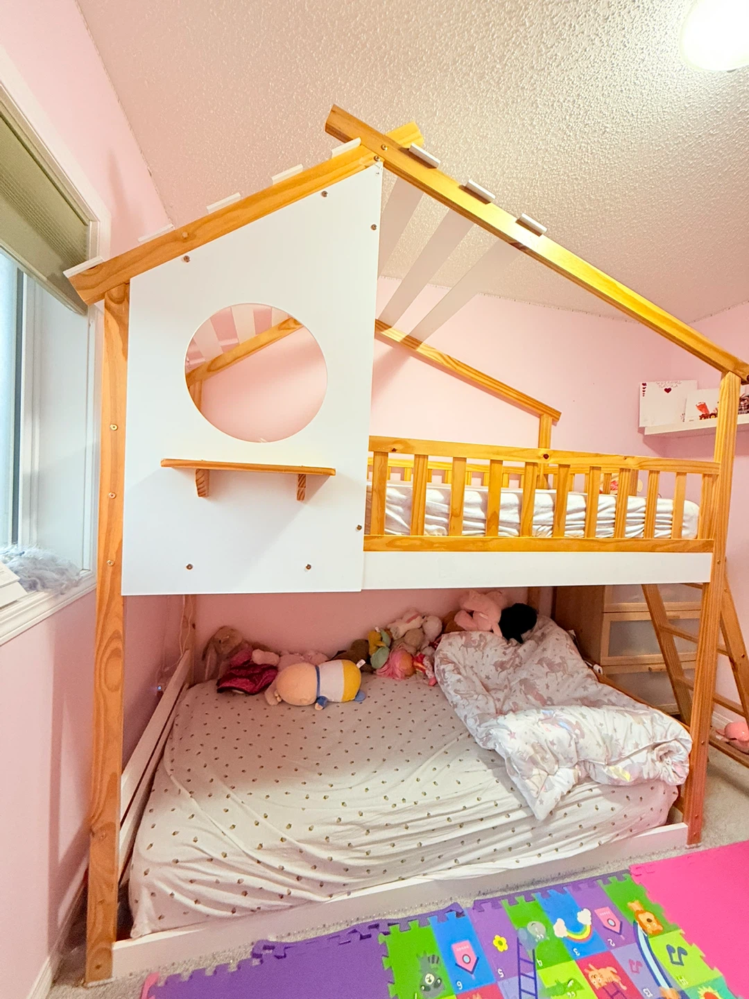 Kids House Bunk Bed