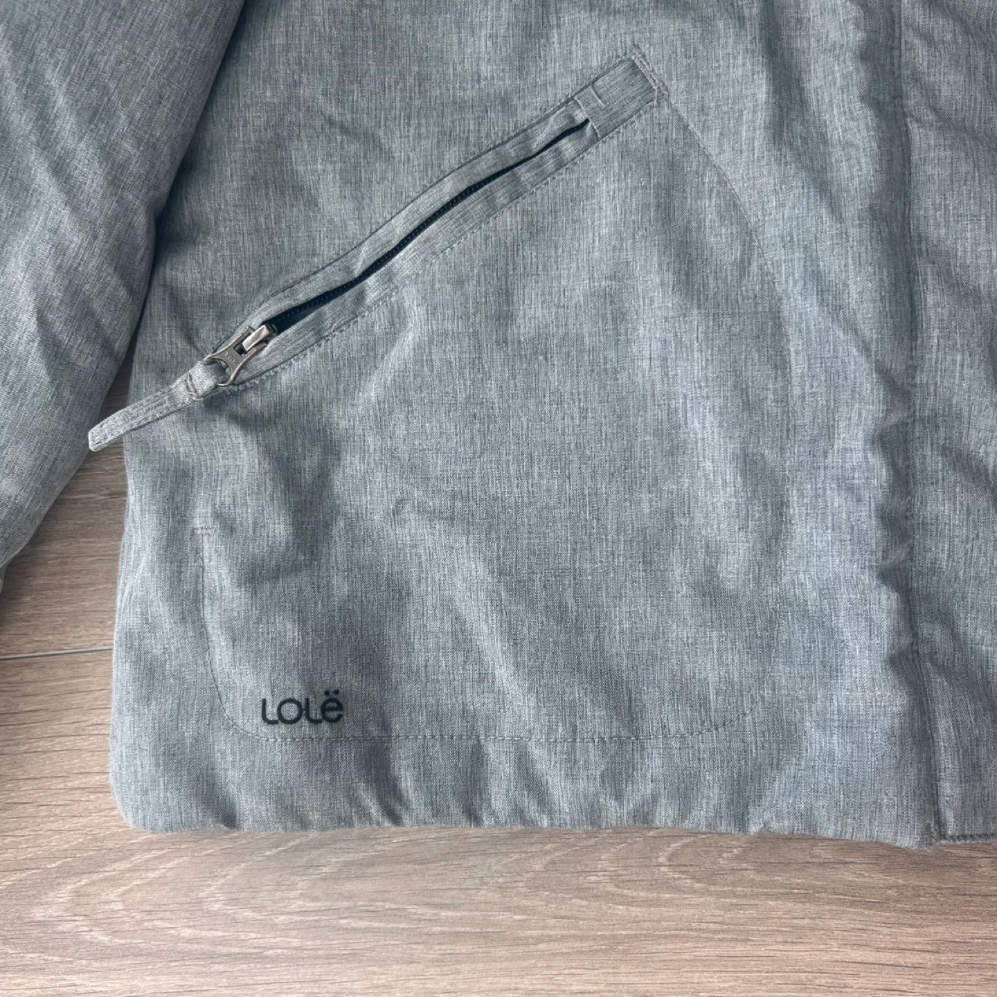 Lolë Grey Hooded Waterproof Winter Coat - photo 3