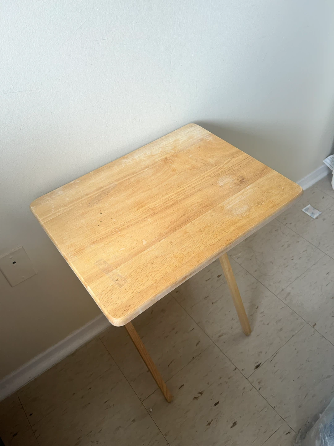2 Wooden Folding Tables - photo 2