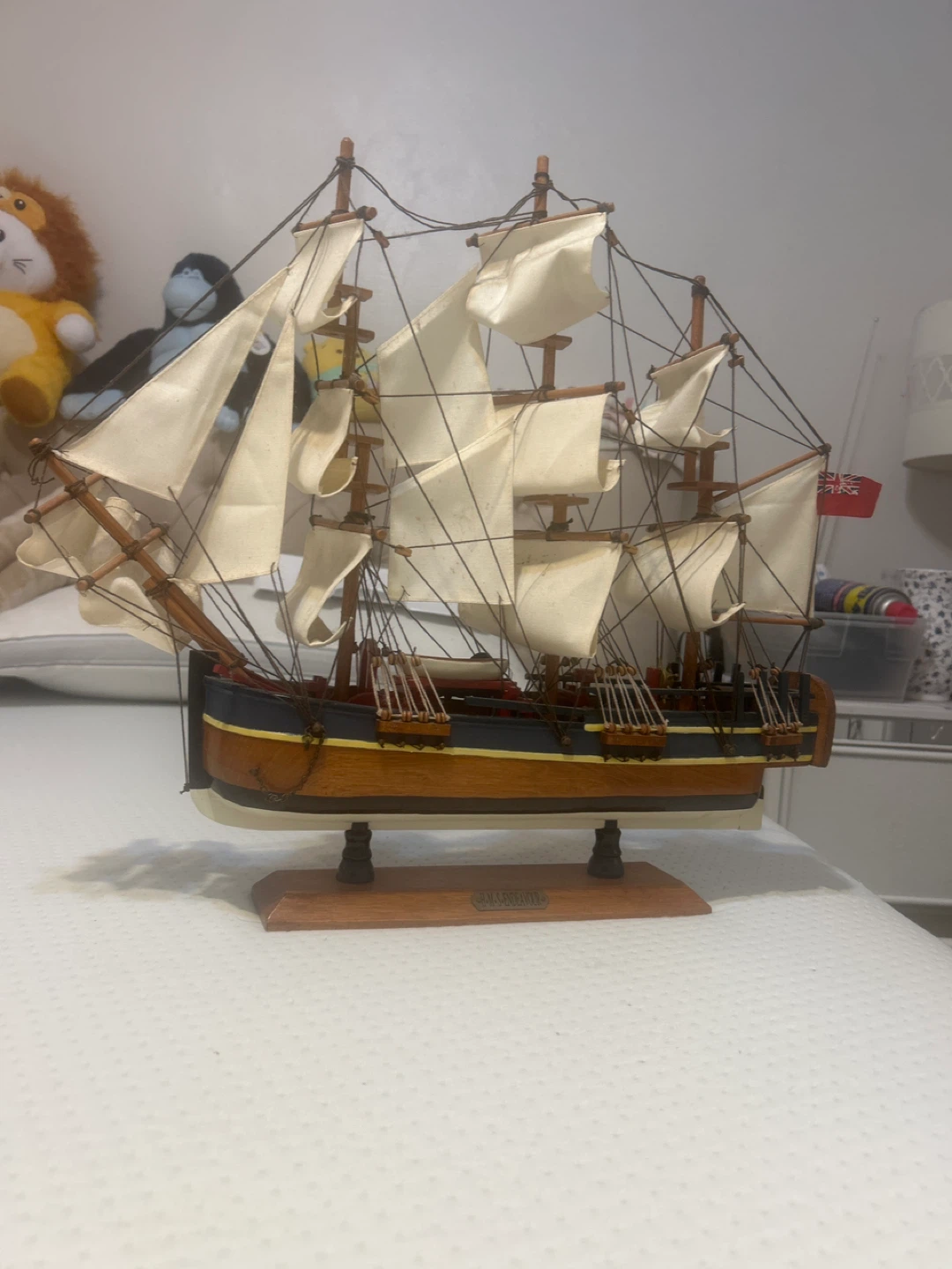 H.M.S. Endeavour Model Ship