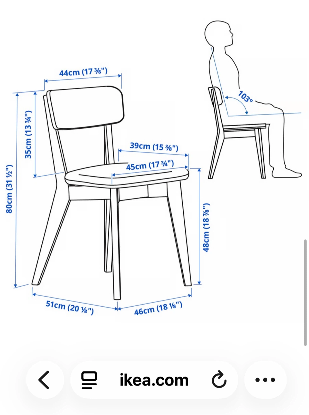 Can deliver—4 Ikea Lisabo upholstered chairs. - photo 3