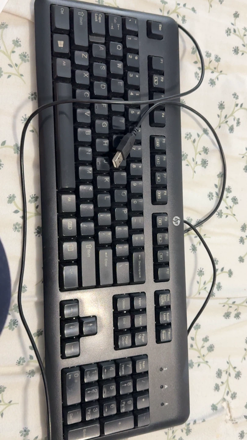 HP Wired USB Keyboard - photo 2