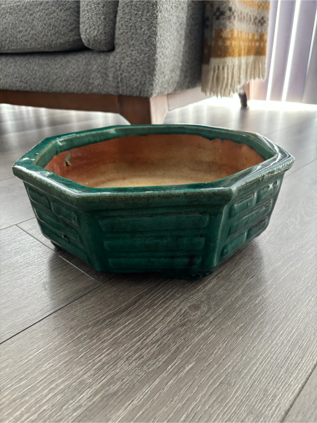 Large ceramic plant pot