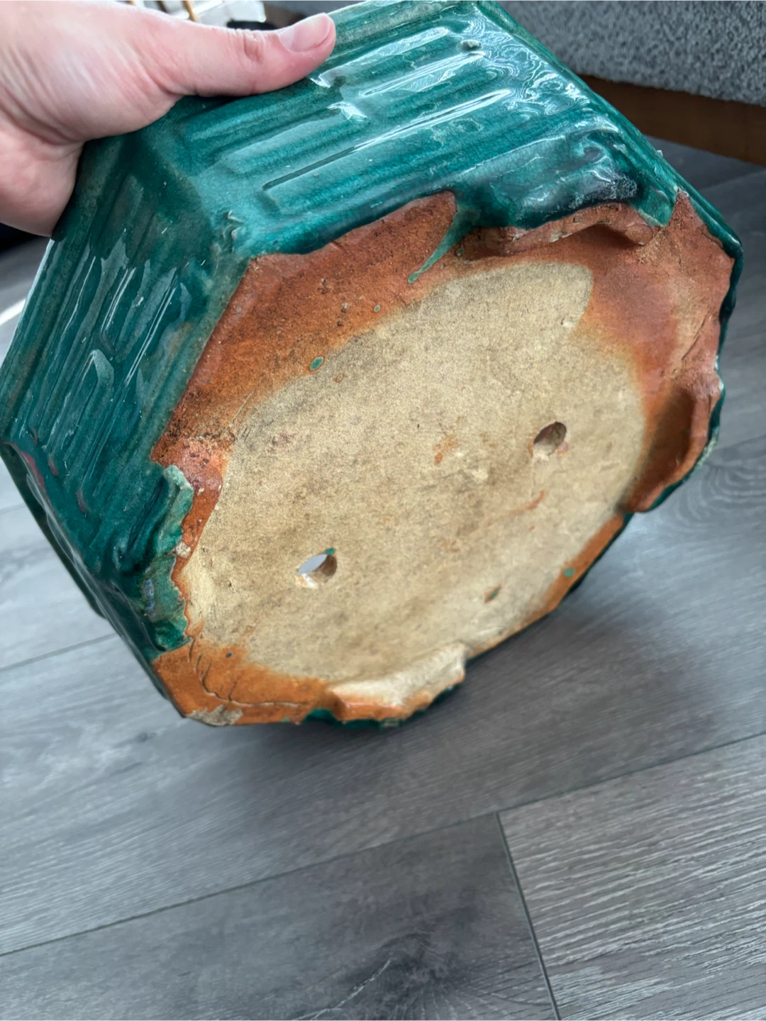 Large ceramic plant pot - photo 4