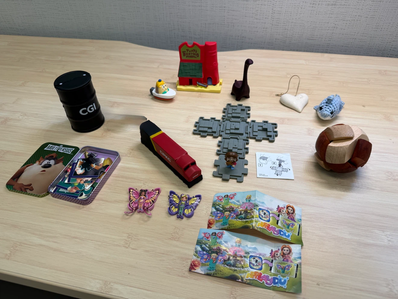 Assorted Collectible Figures and Toys
