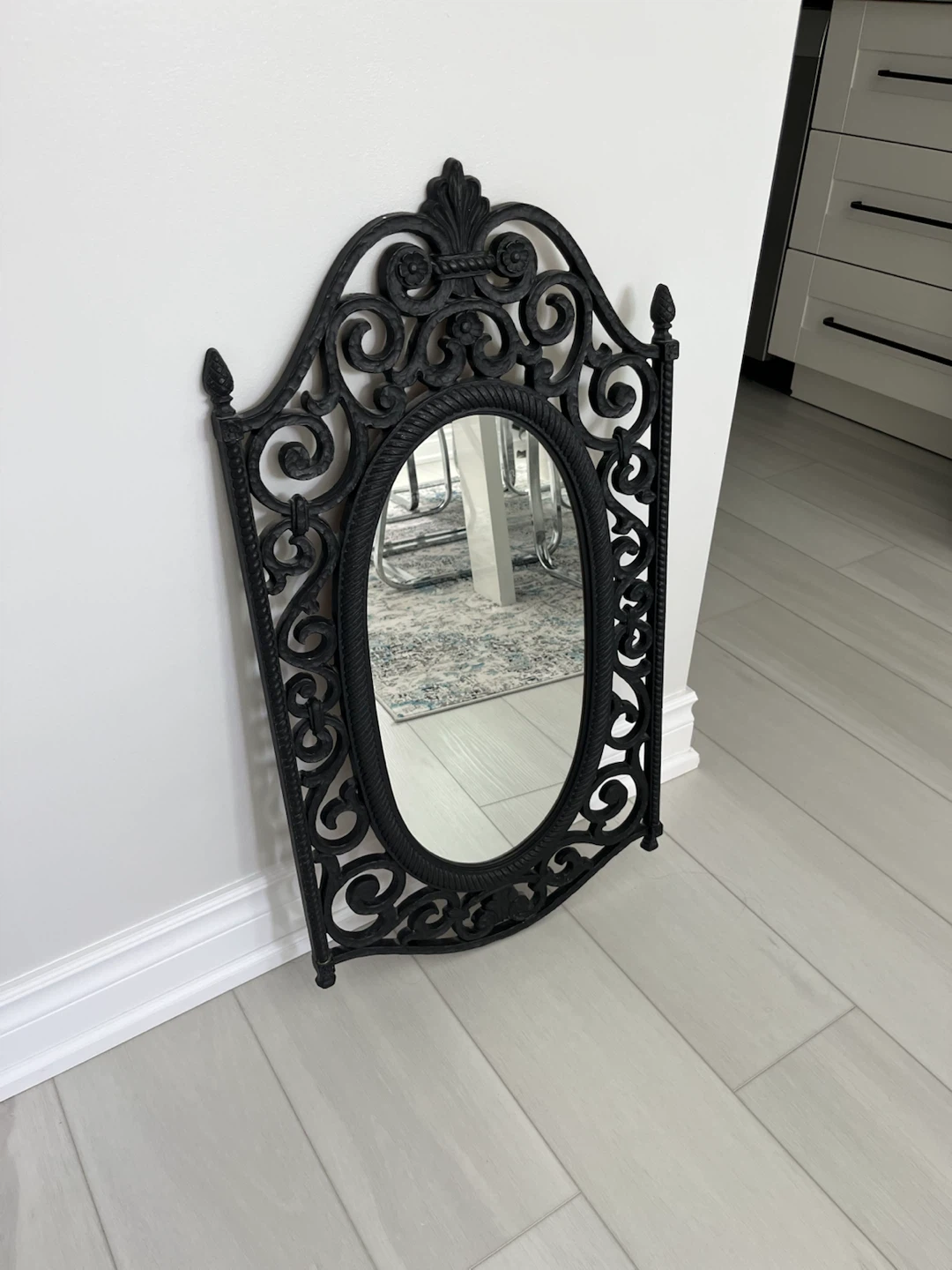 Vintage Ornate Wall Mirror