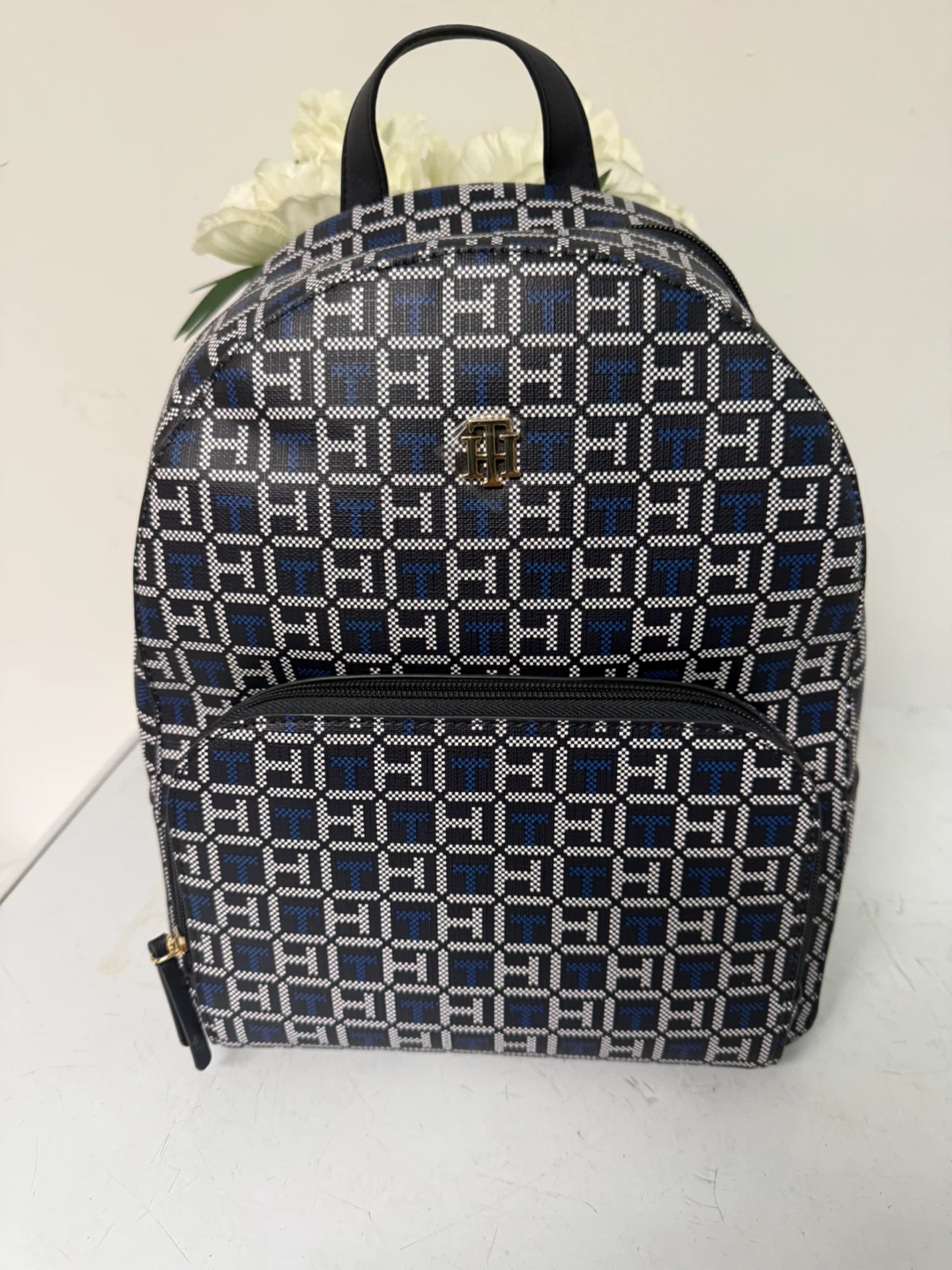 Tommy Hilfiger Monogram Print Backpack