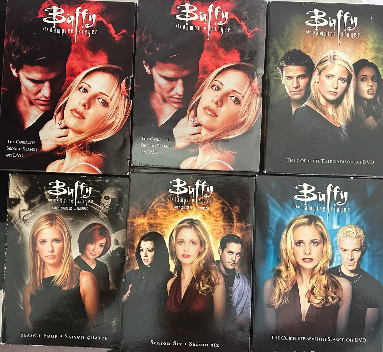 Buffy the Vampire Slayer DVD’s ($10.00 Each)