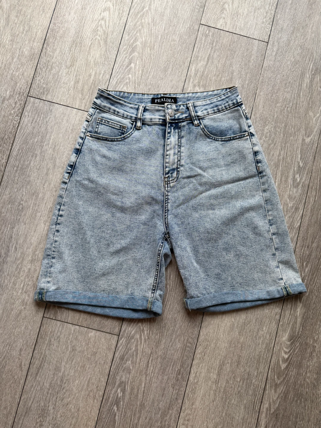 98% Cotton High-waisted Shorts