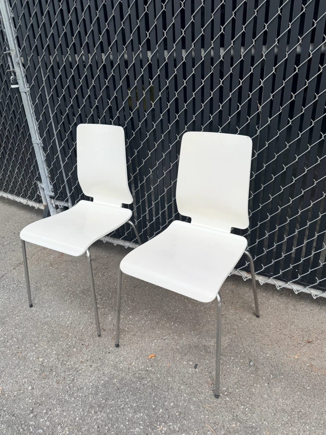 Ikea White Modern Chairs