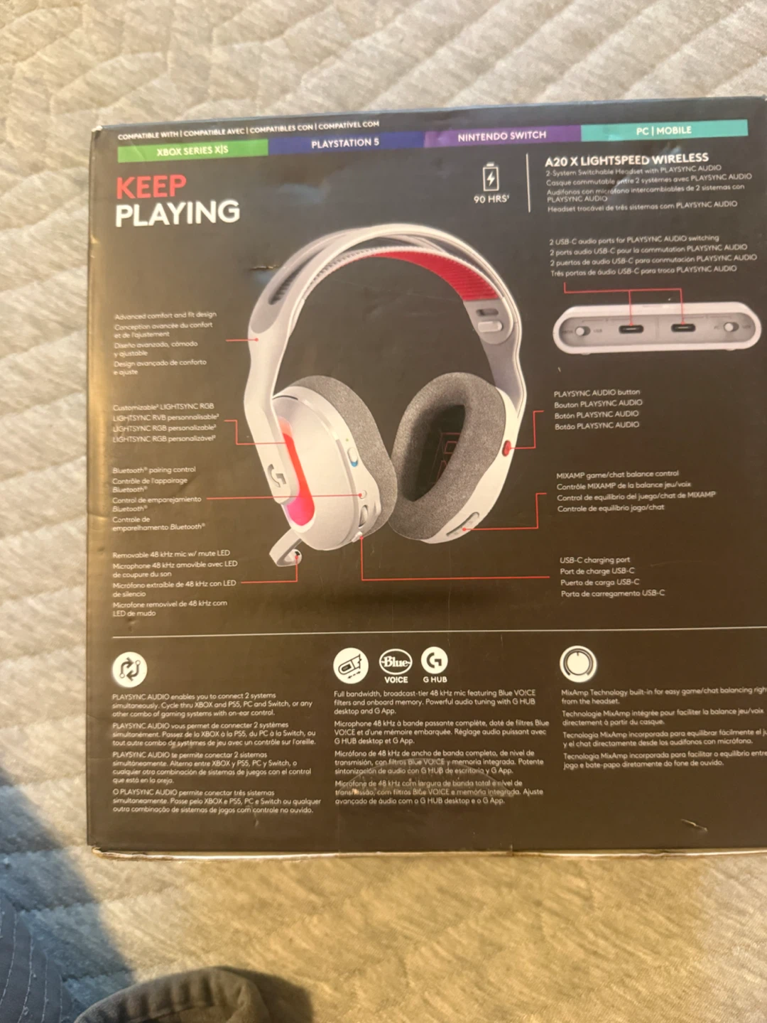 Logitech Astro A20 Gen 2 Wireless Headset - photo 2