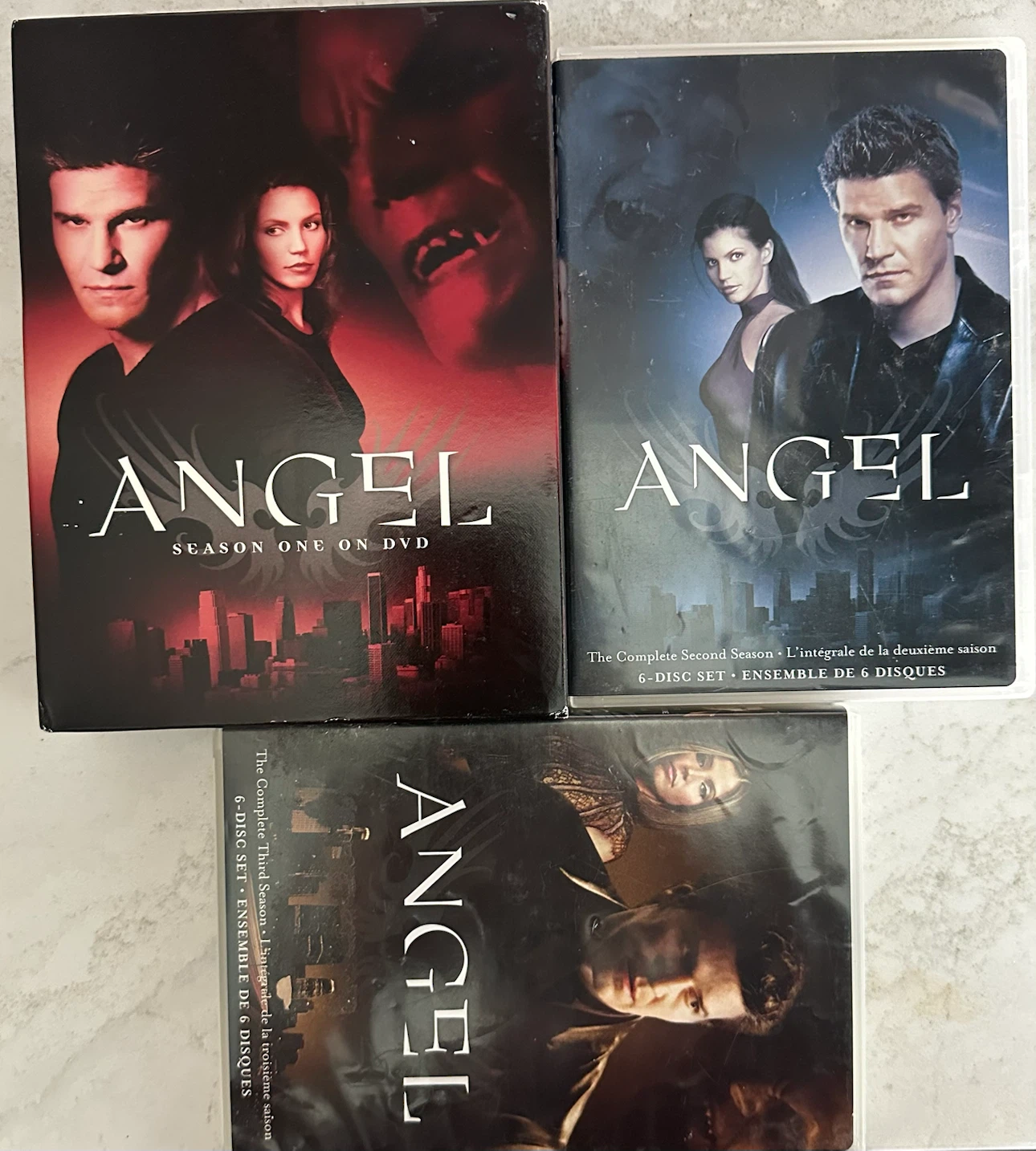 Angel Seasons 1-3 DVD Sets