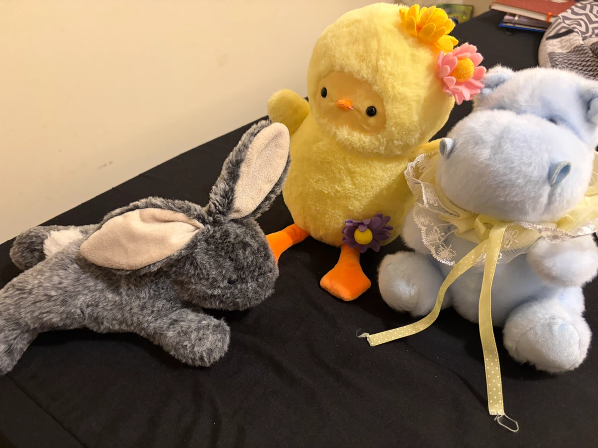 Set of 3 Plush Toys