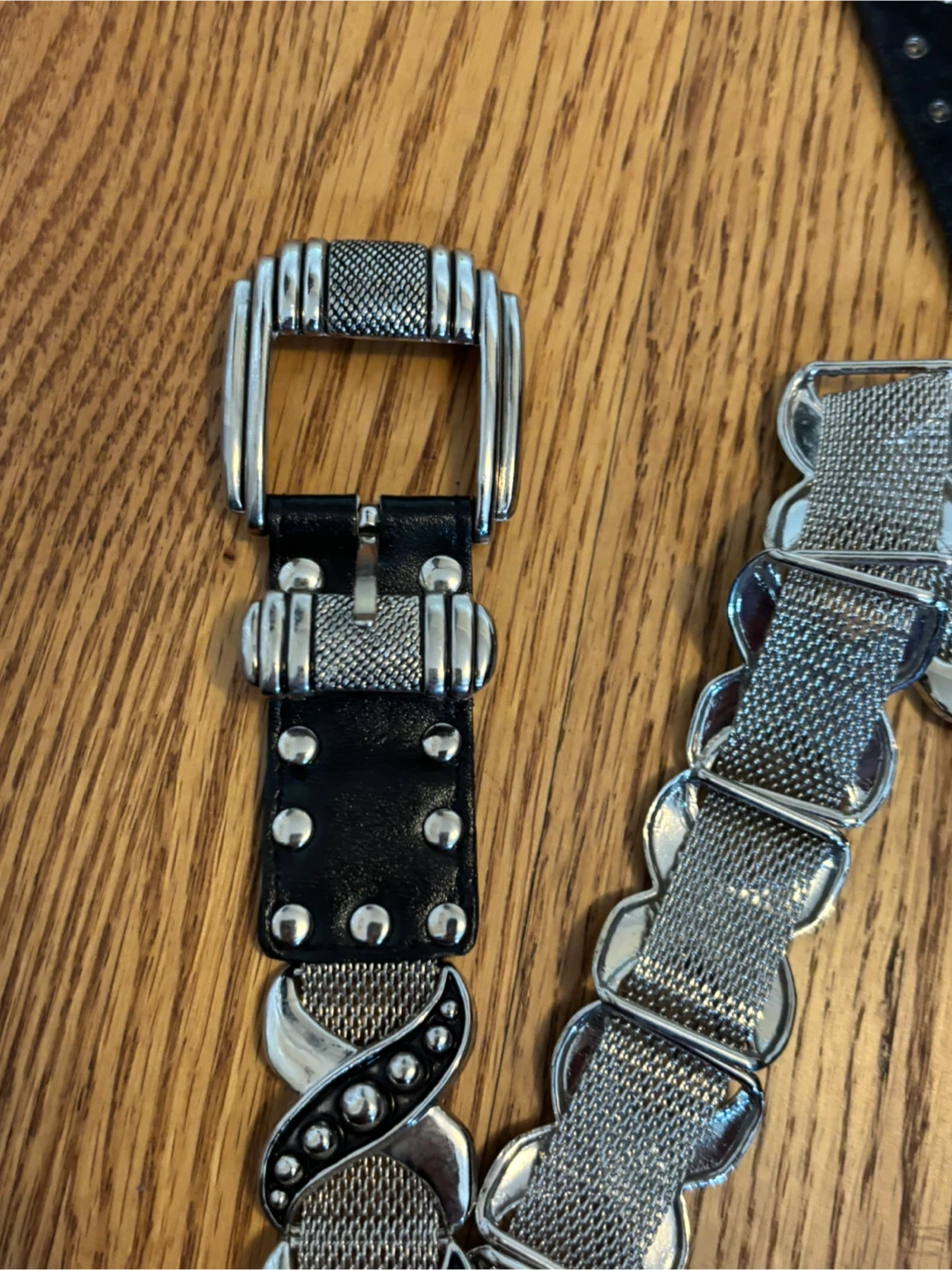 Genuine leather motorcycle belt - photo 3