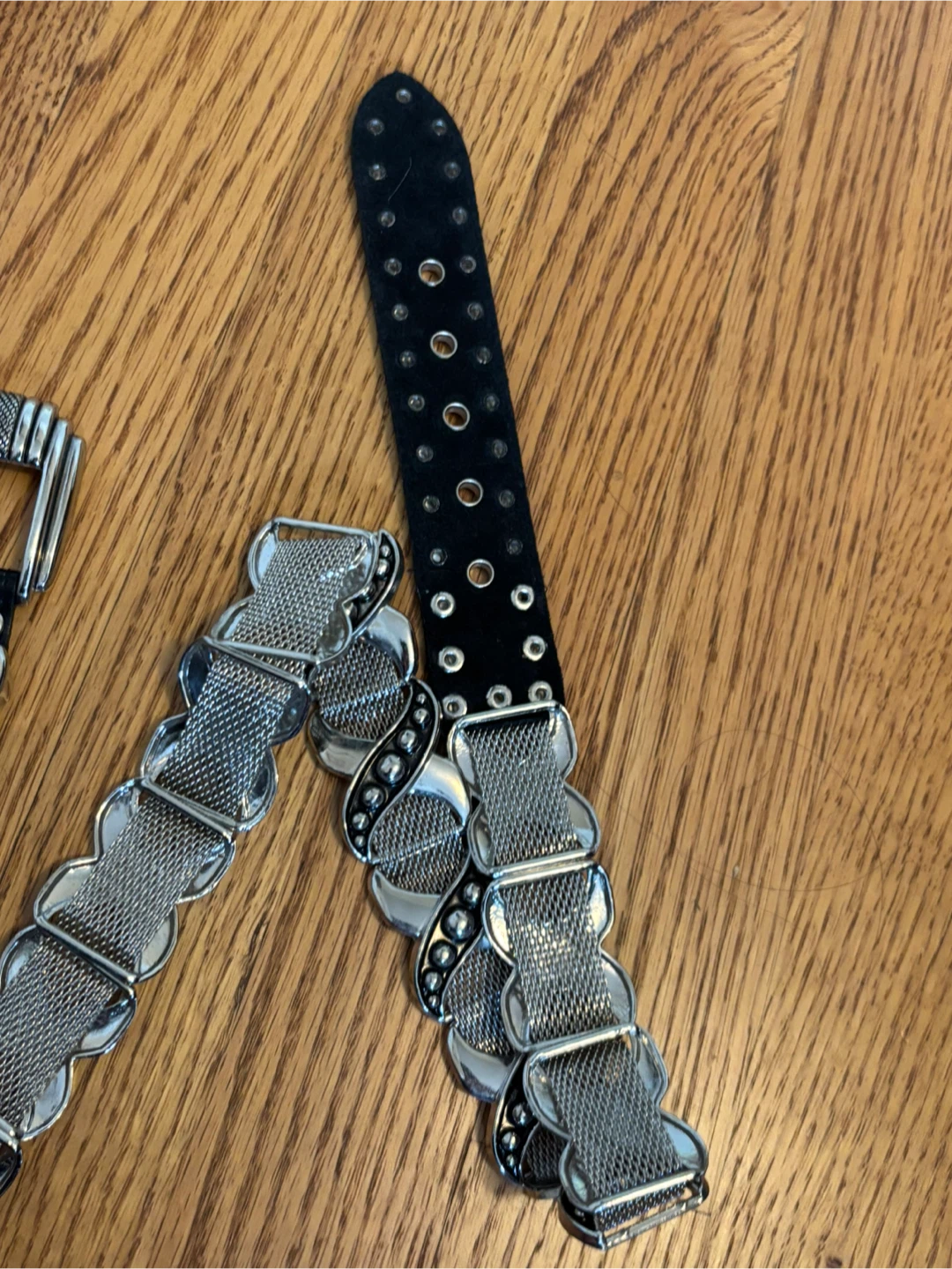 Genuine leather motorcycle belt - photo 4