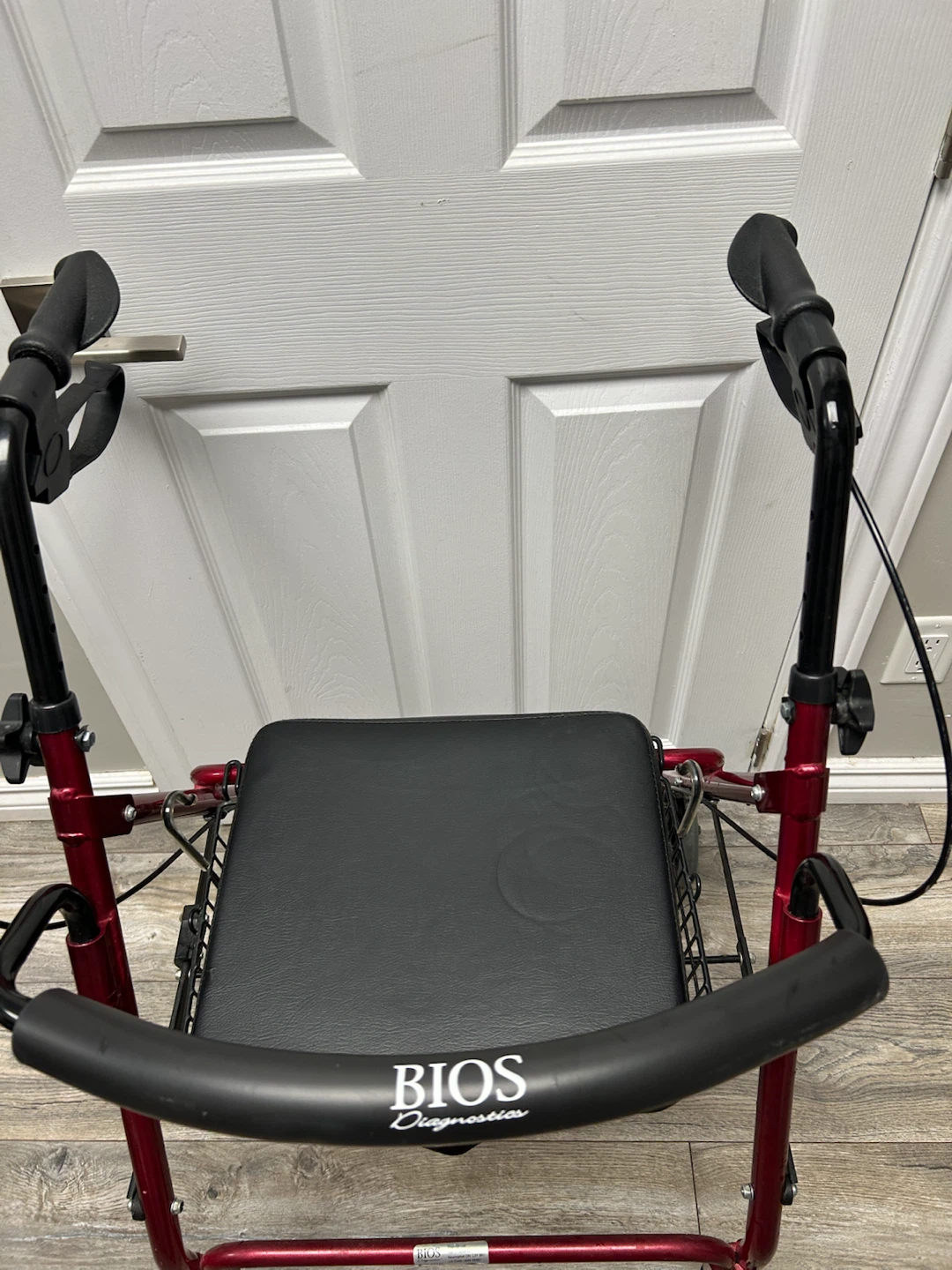 BIOS Diagnostics Red Rollator Walker - photo 2