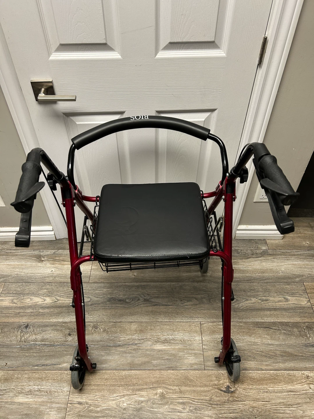 BIOS Diagnostics Red Rollator Walker - photo 3