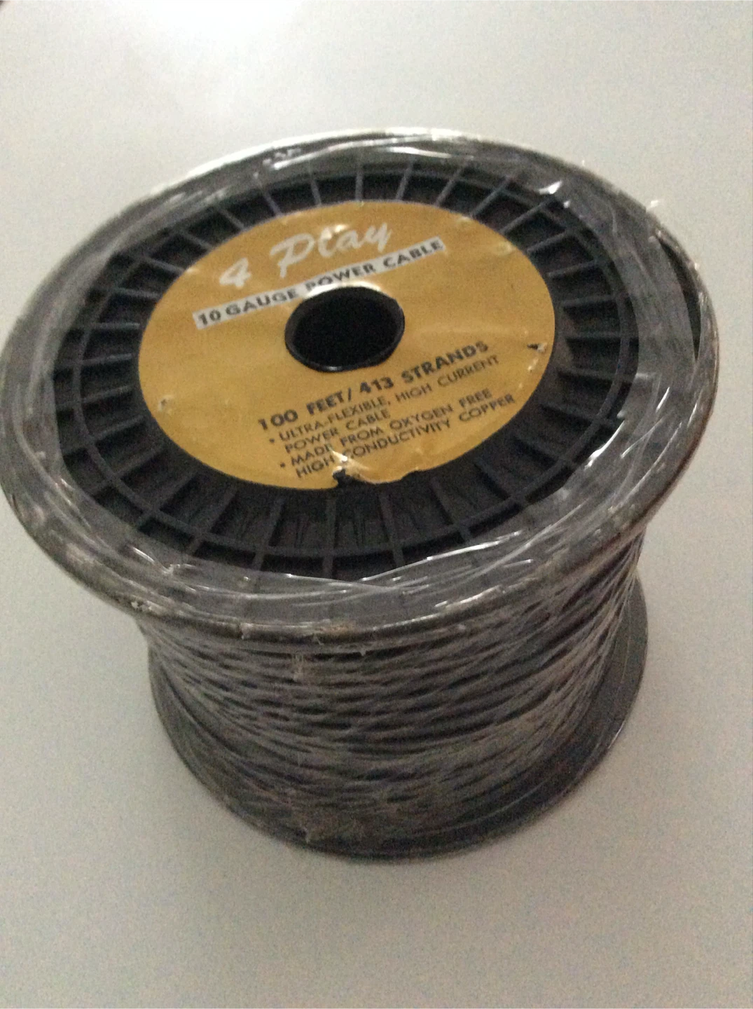 4 Play 10 Gauge Power Cable 100 Feet