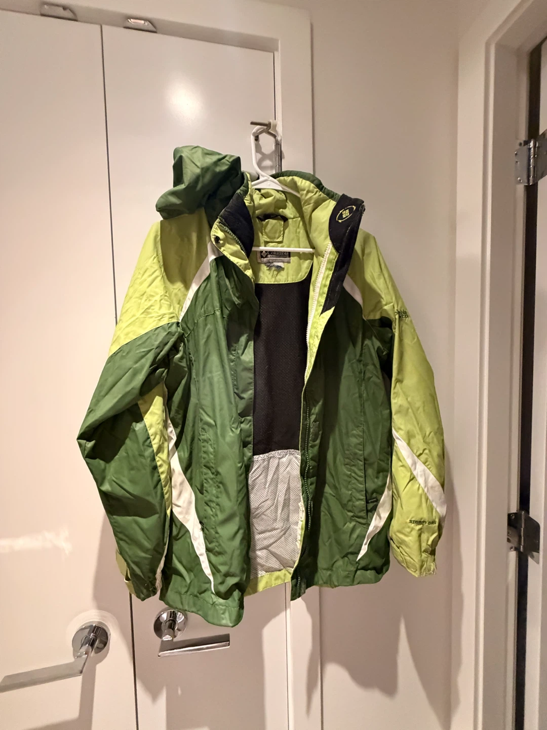 Columbia Green Storm-Dry Rain Jacket - photo 2