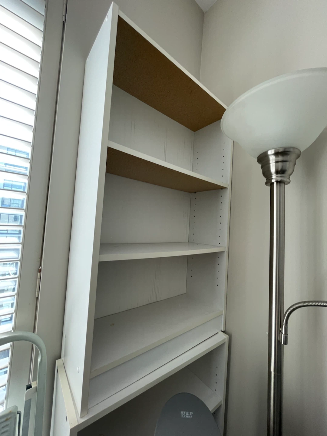 White Bookshelf
