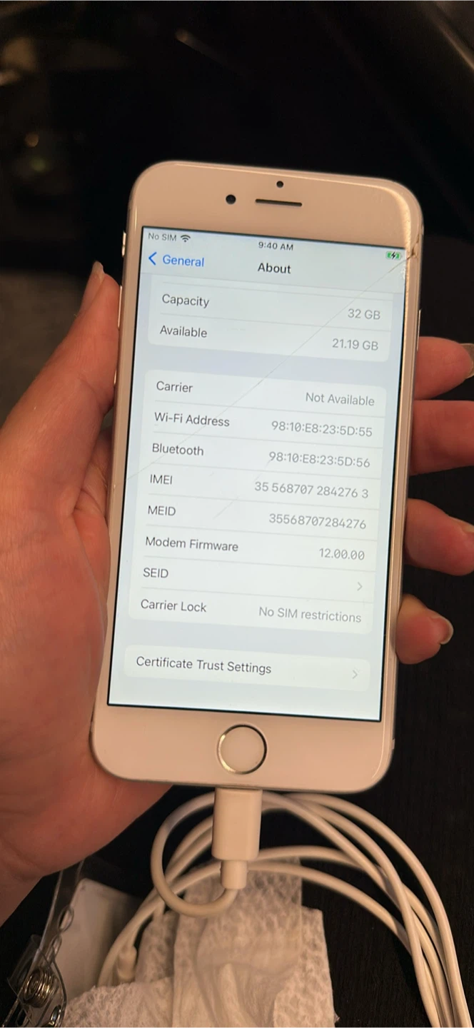 Apple iPhone 6s 32GB Silver - photo 4