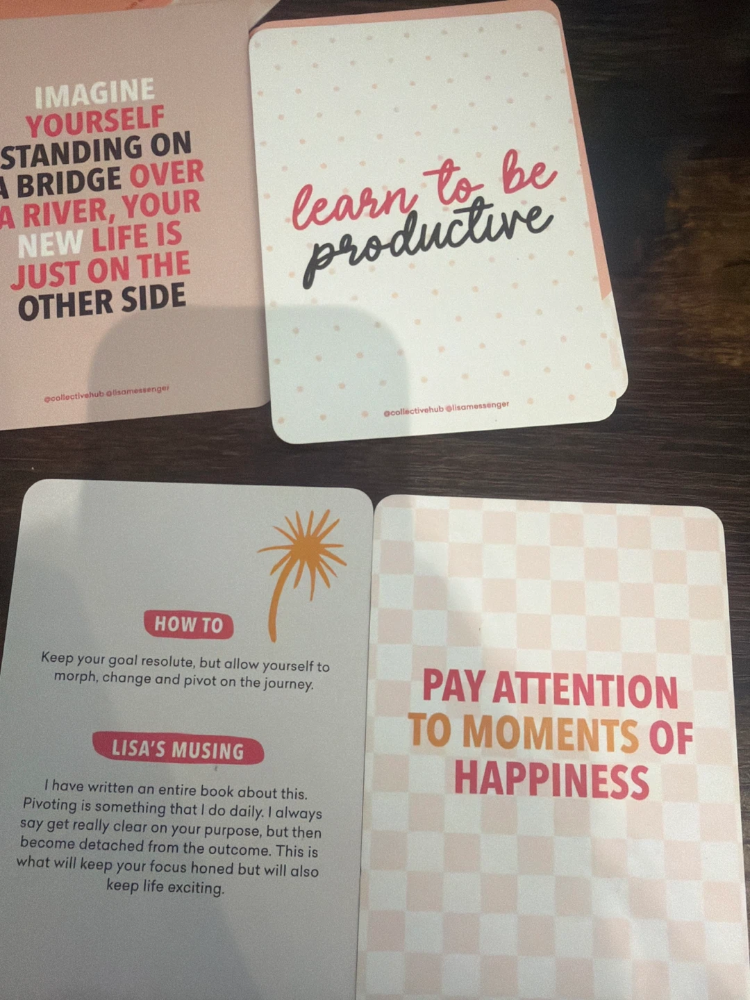 Lisa Messenger Purpose 52 Card Deck - photo 2